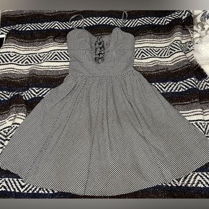 Vintage Gingham Babydoll BEBE Dress